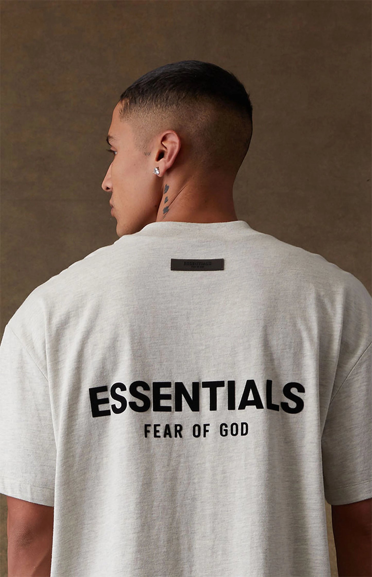 Fear of God Essentials Tee "Light Oatmeal" (SS22)