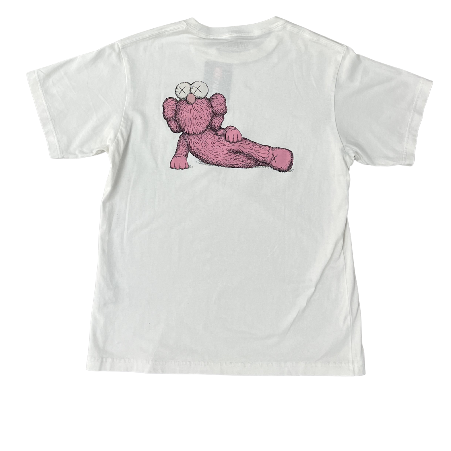 (USED) KAWS UT Short-Sleeve Graphic T-Shirt (White/Pink)