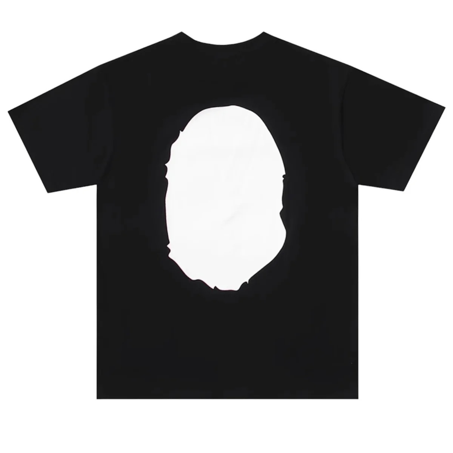 Bape By Bathing Ape "Bicolor Big Ape Head" Tee (Black/White)