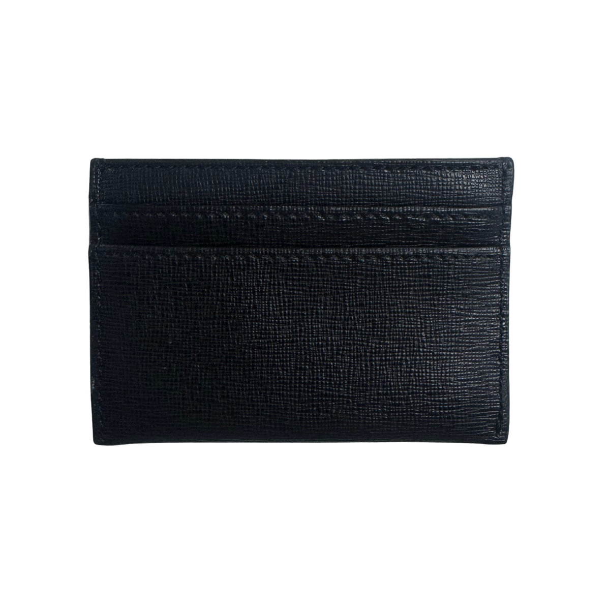 COACH Leather Card Case (Black)