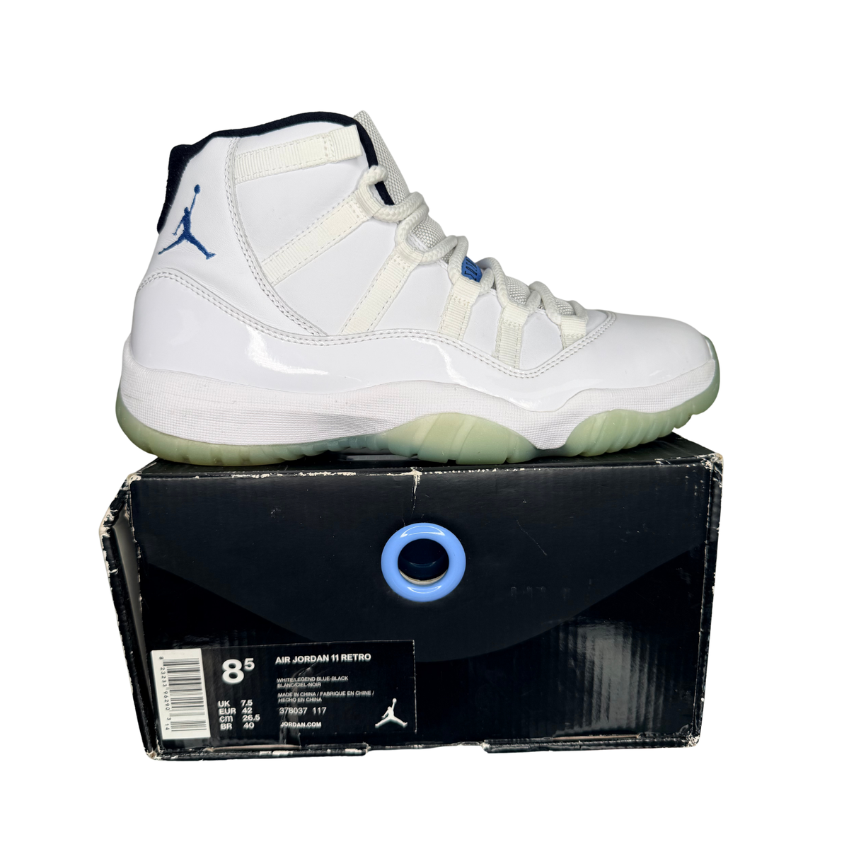(USED) Air Jordan 11 Retro Legend Blue (2014)