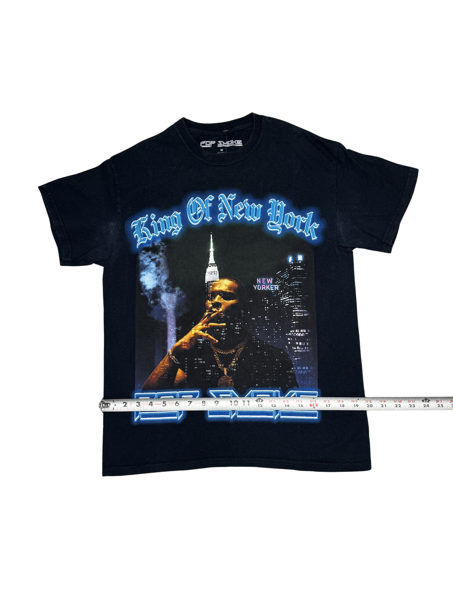 (USED) Pop Smoke "King of New York" T-Shirt (Black)