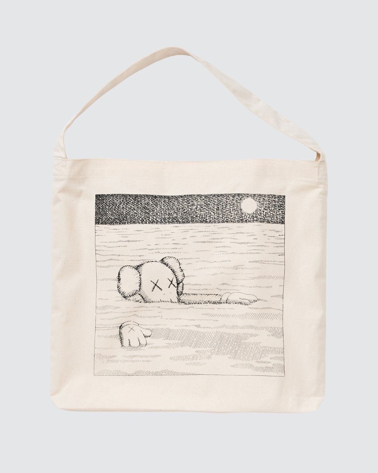 KAWS x Uniqlo Artbook Cover Tote Bag