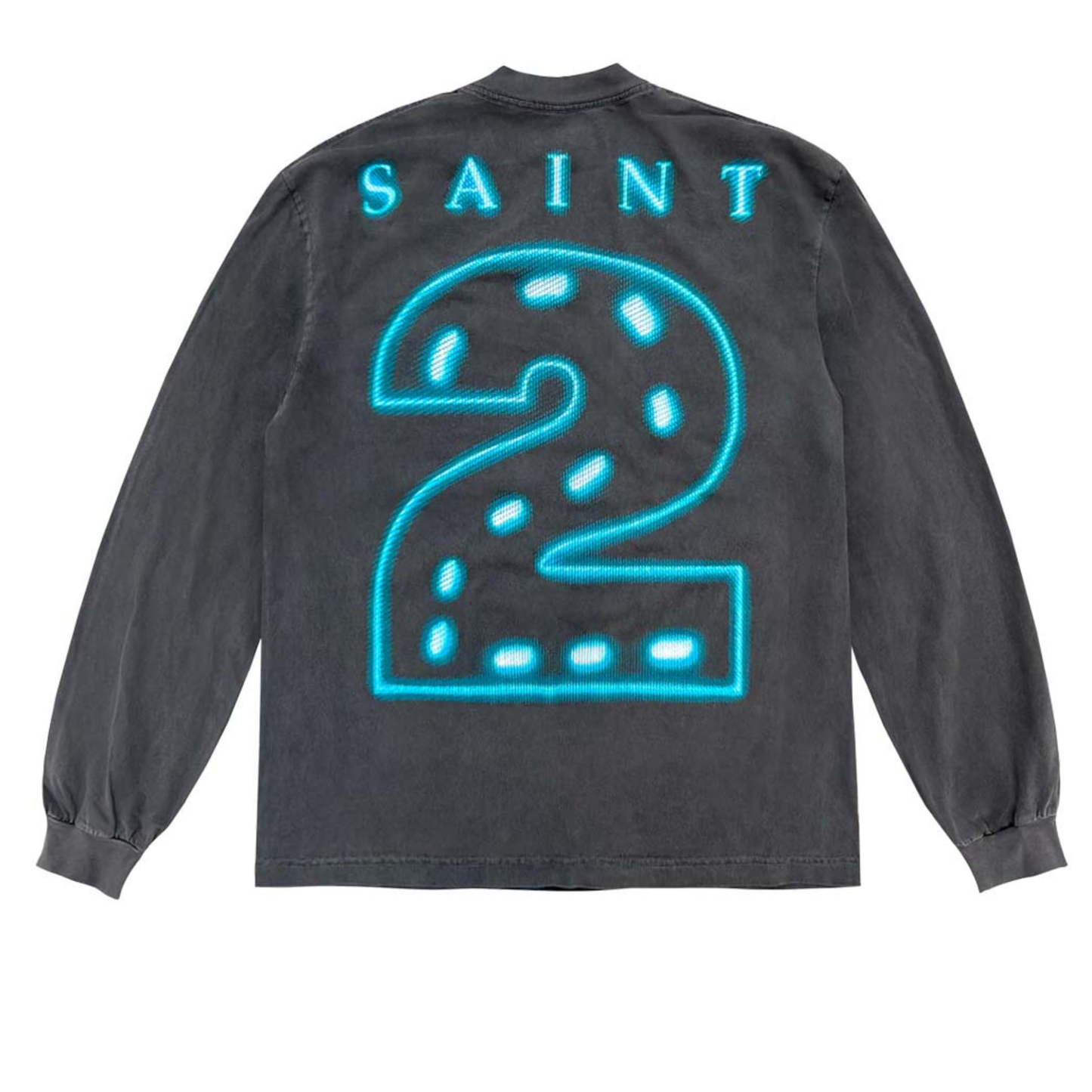 Saint Michael x NAV OMW2 Rexdale Long Sleeve Tee (Grey)