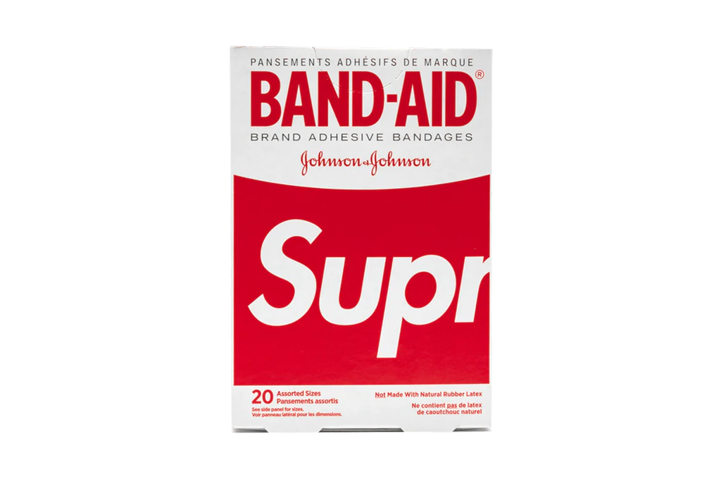 Supreme x Band Aid Adhesive Bandages (Box of 20)