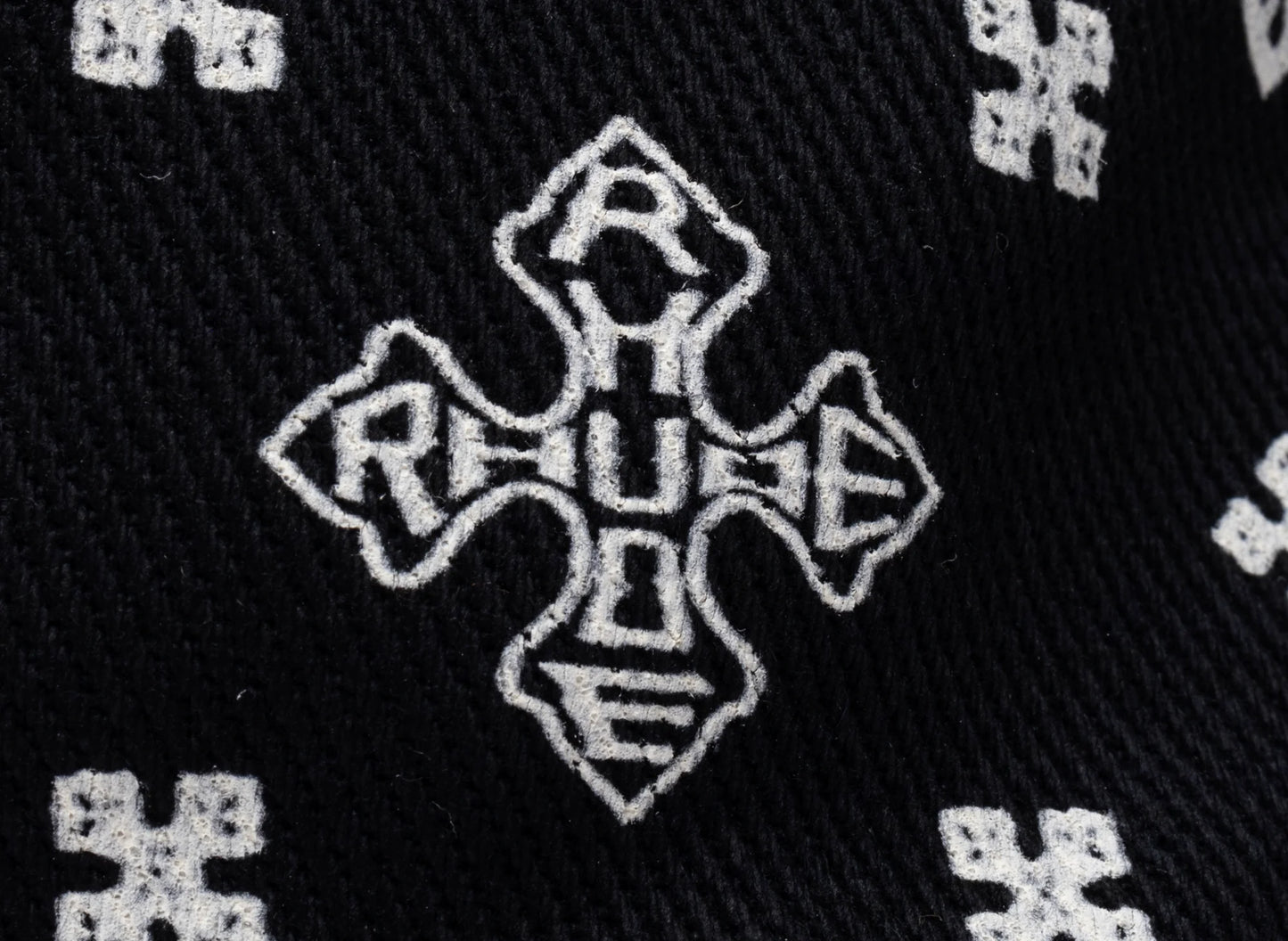 RHUDE Cross Bandana Bucket Hat