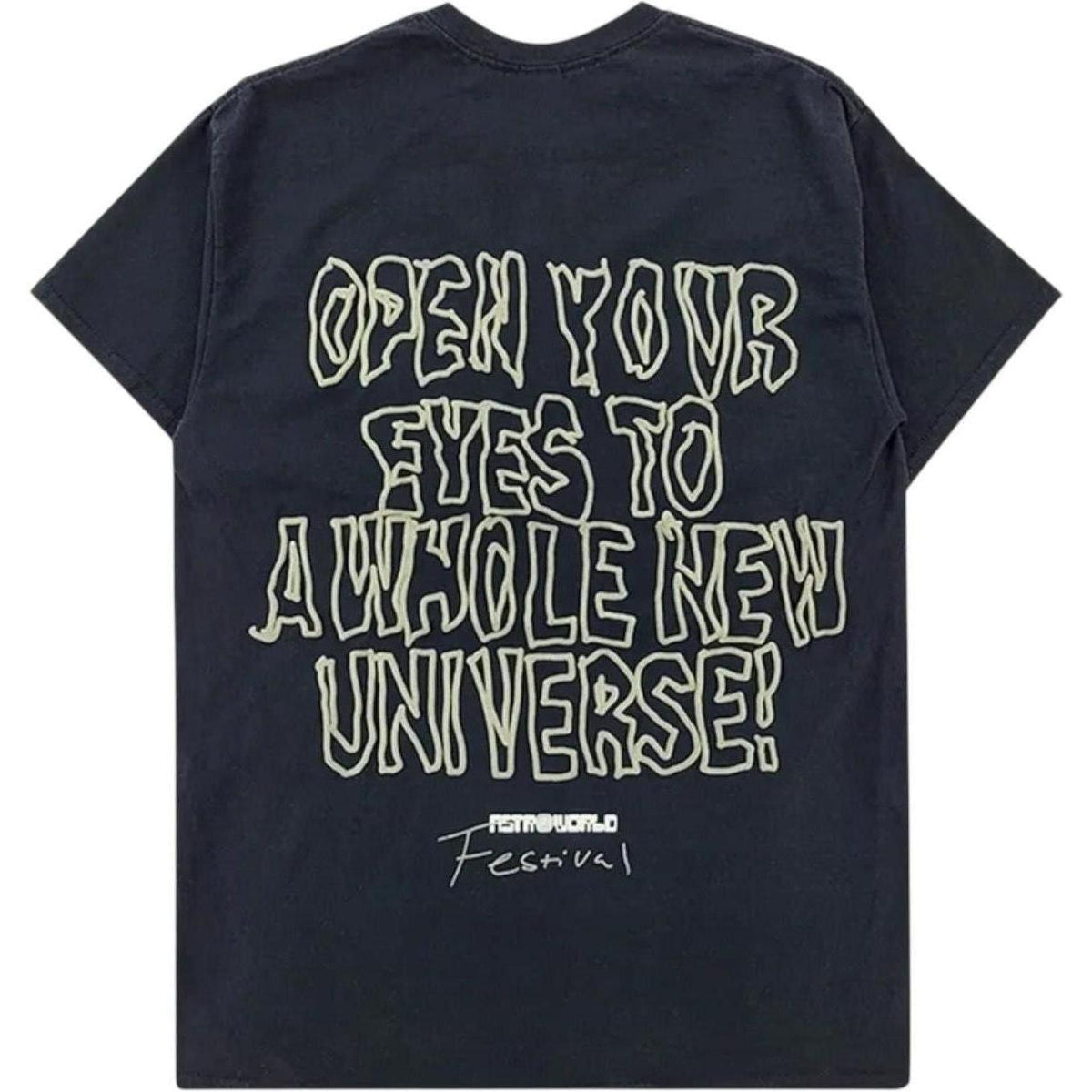 Travis Scott Starry Eyed Tee T-Shirt (Black)