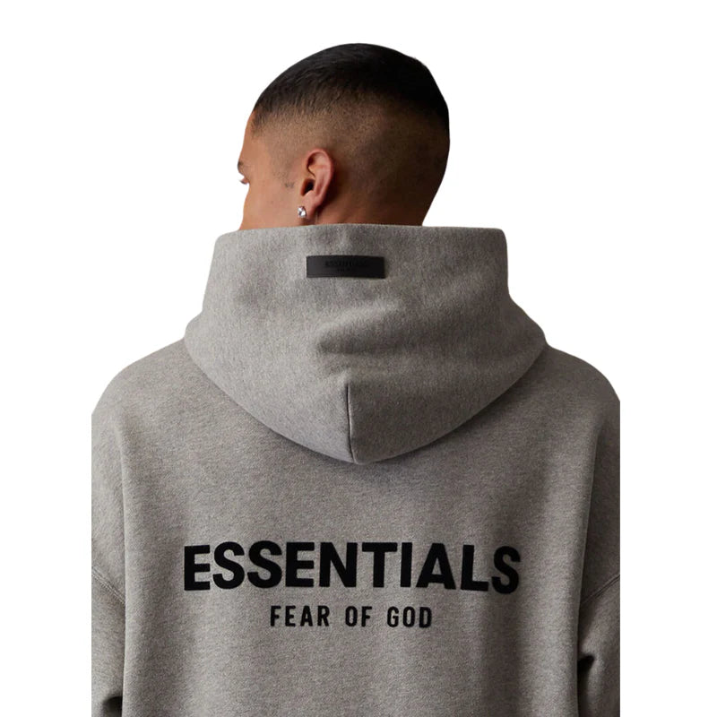 Fear of God Essentials Hoodie "Dark Oatmeal" (SS22)