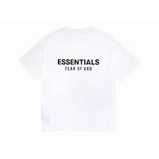Fear of God Essentials Classic Short Sleeve Tee "Bright White"