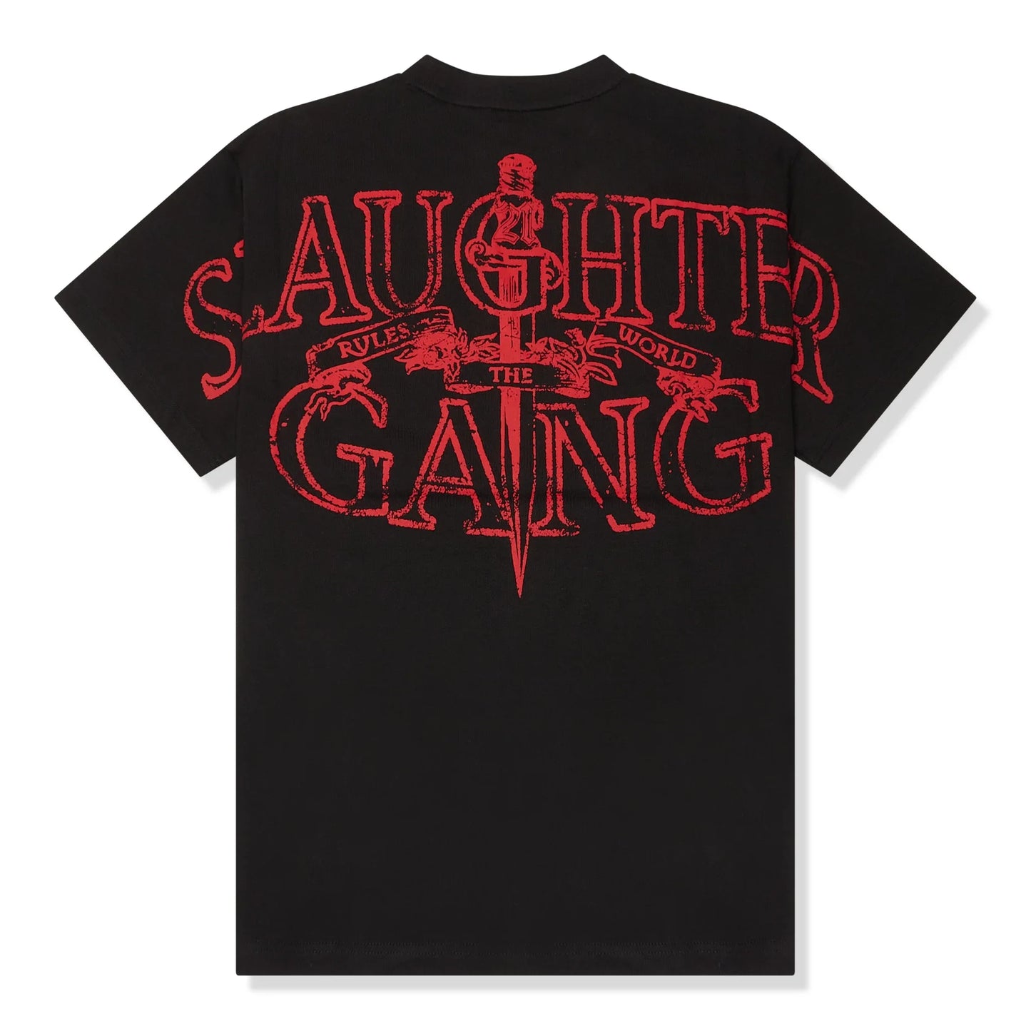Corteiz x Slaughter Gang 21 Savage Tee (Black/Red)