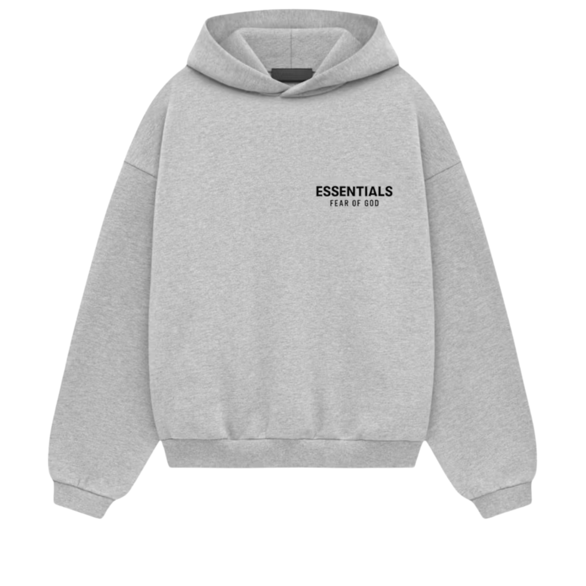 Fear Of God Essentials Fleece Hoodie "Light Heather Gray"