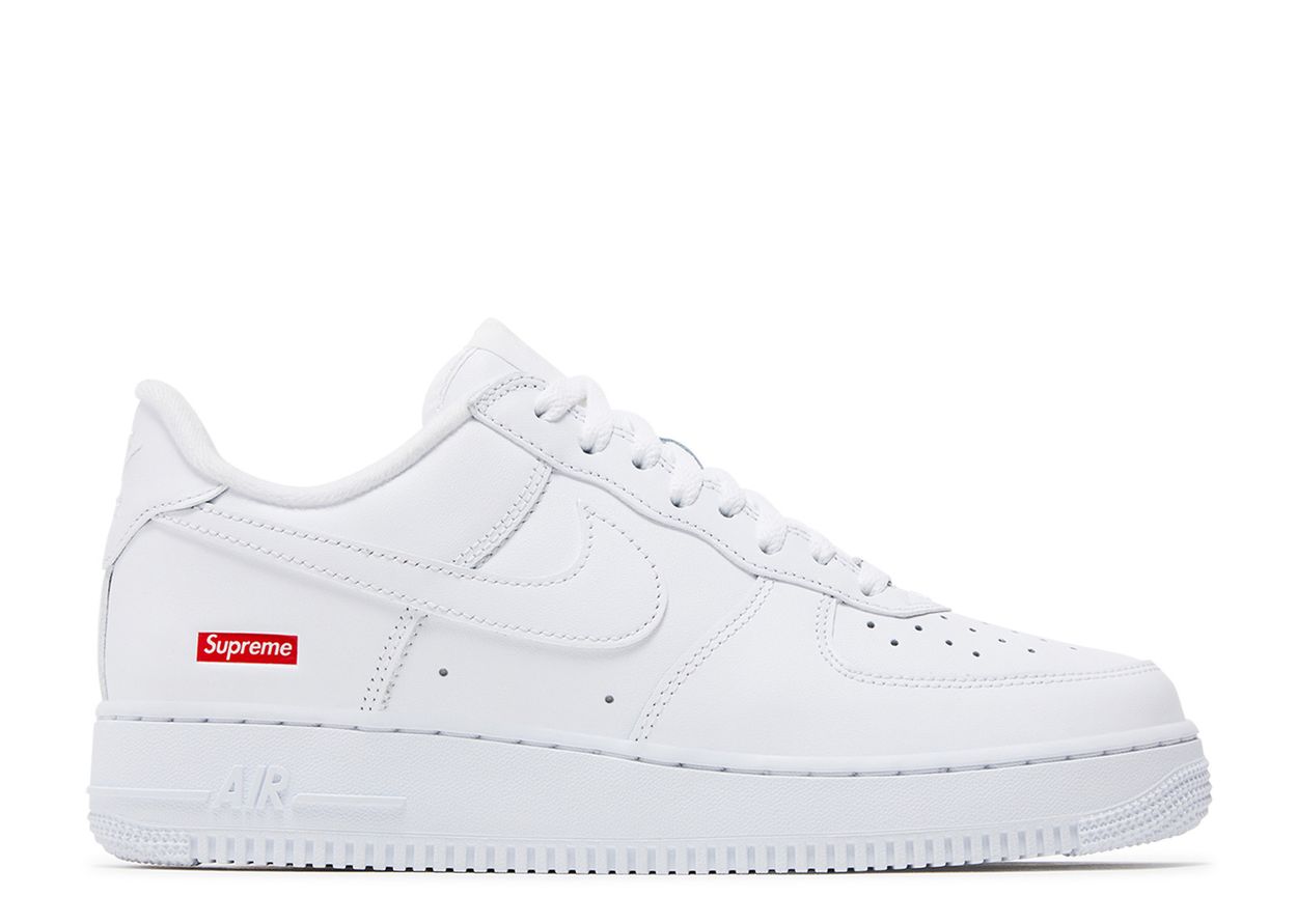(USED) Supreme x Air Force 1 Low (White)