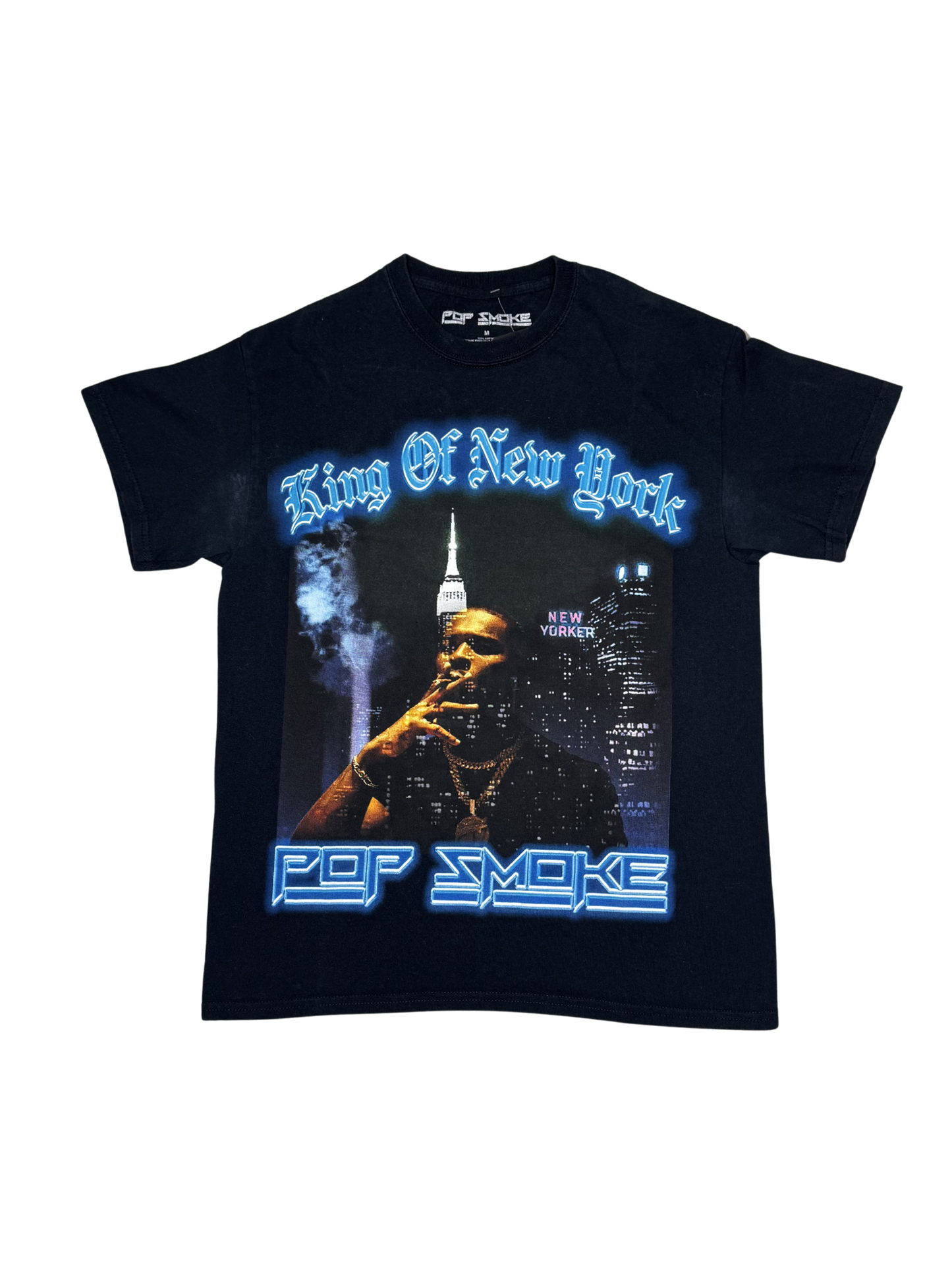 (USED) Pop Smoke "King of New York" T-Shirt (Black)