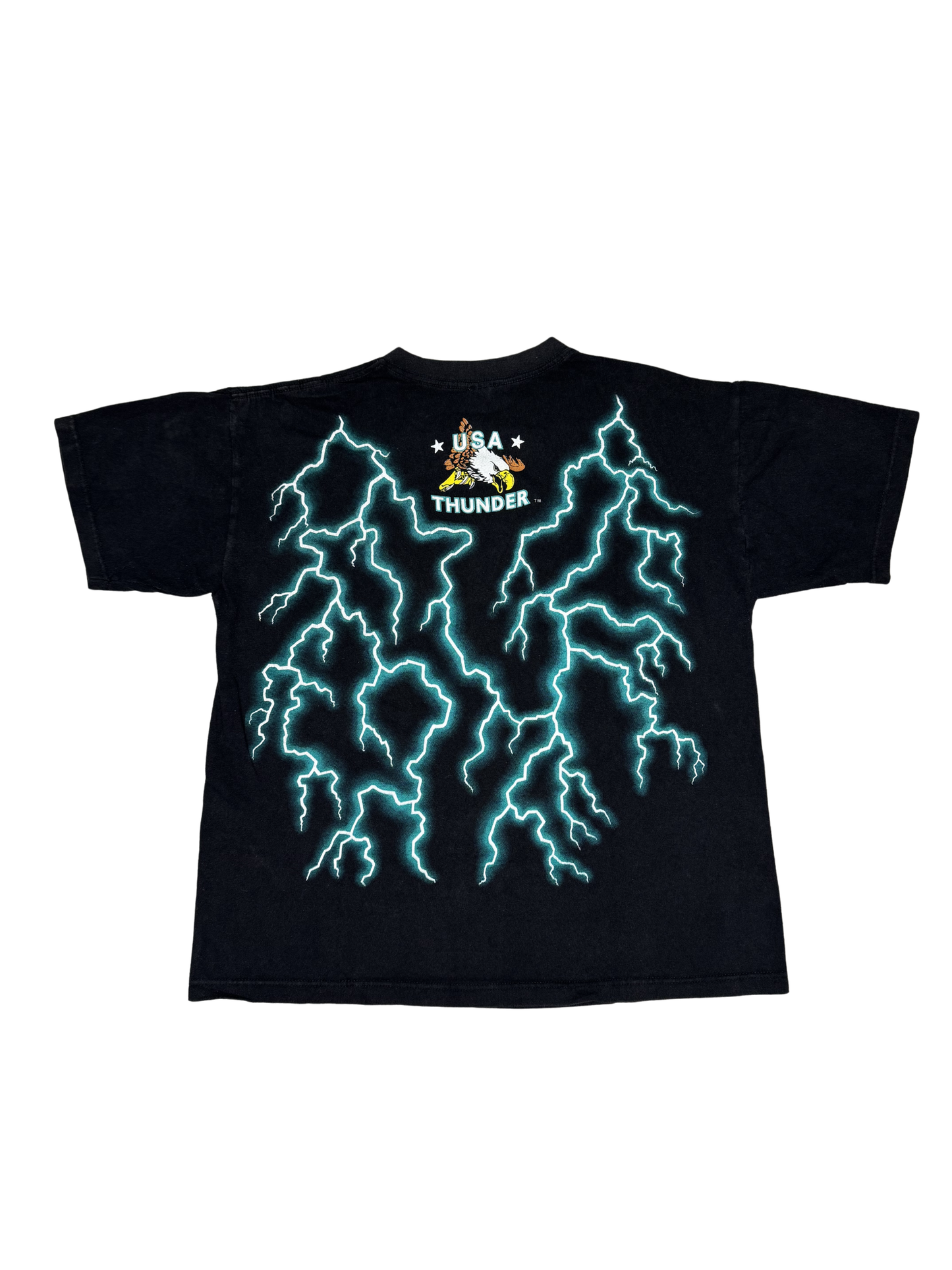 (USED) Vintage American Thunder "Dragon Logo" Tee