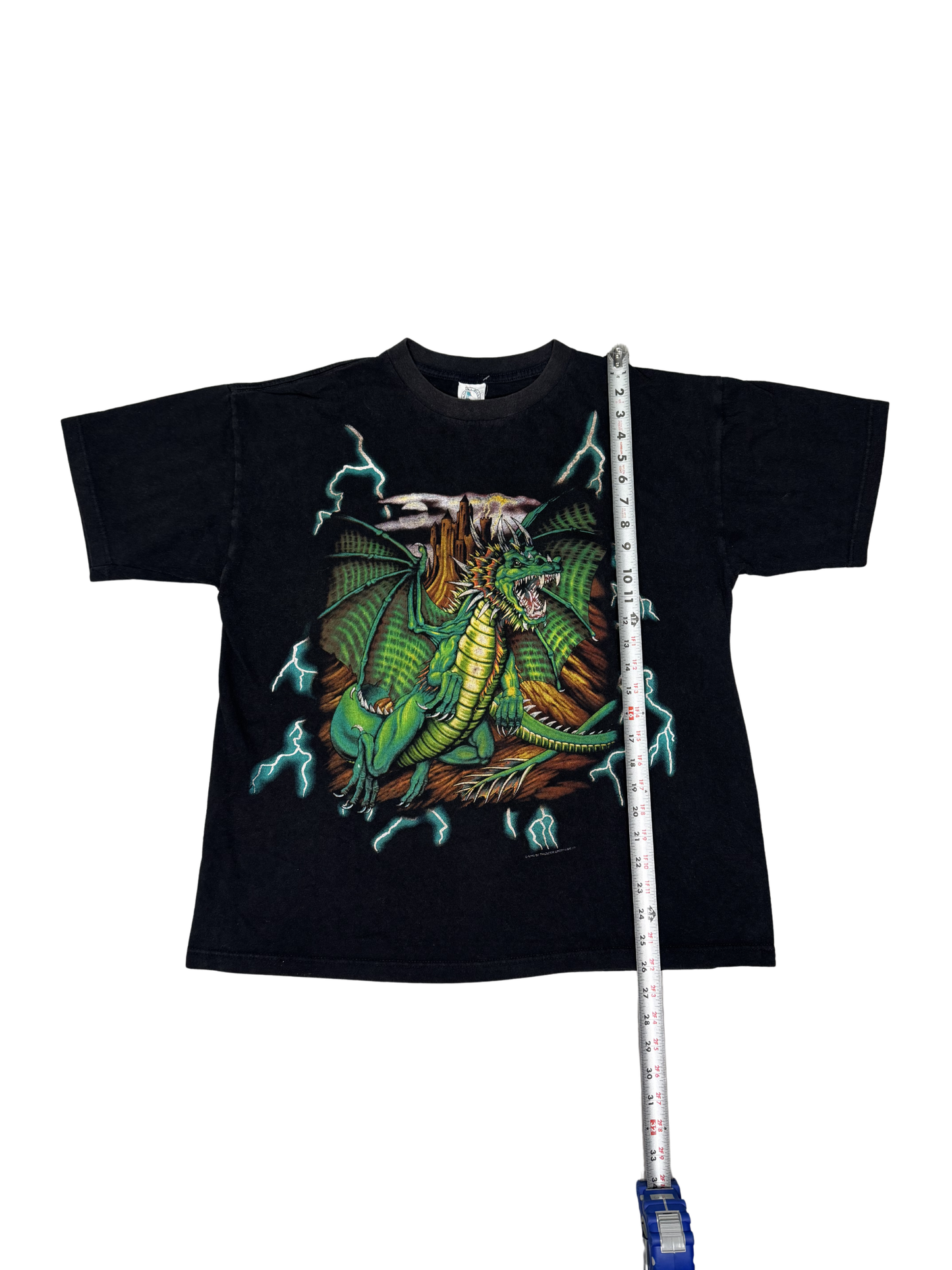 (USED) Vintage American Thunder "Dragon Logo" Tee