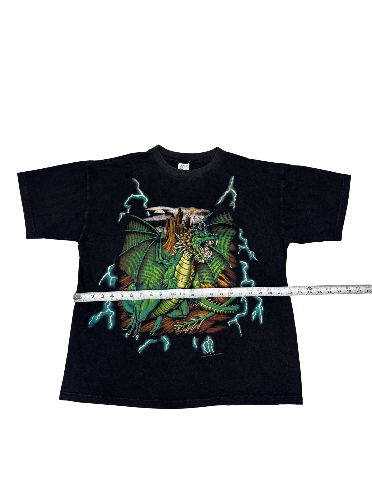 (USED) Vintage American Thunder "Dragon Logo" Tee