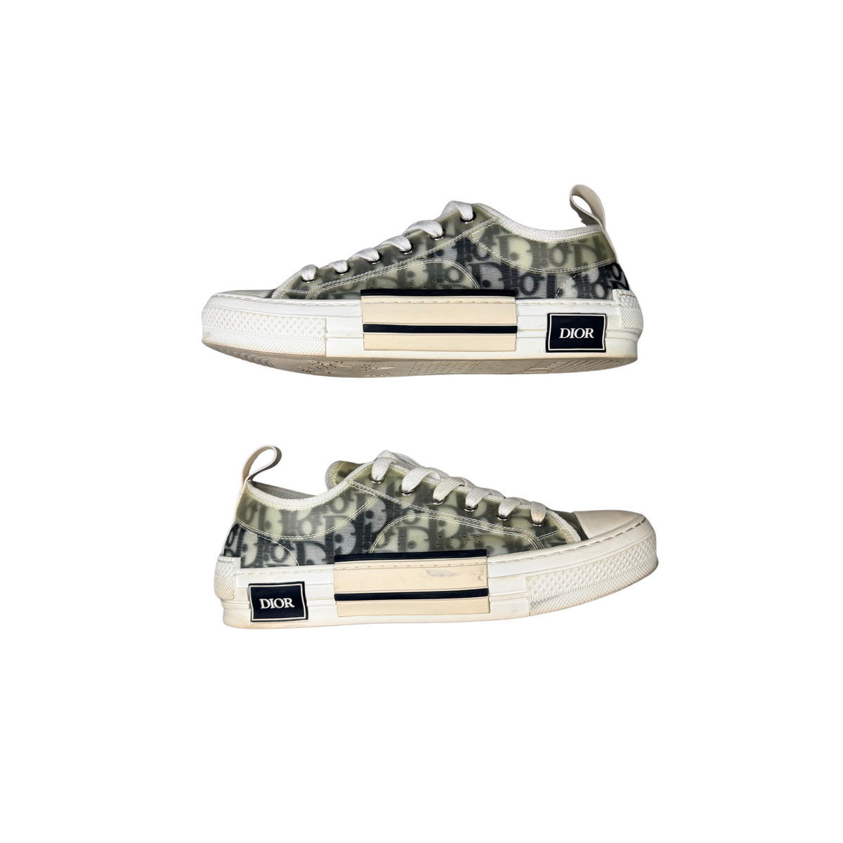 (USED) Dior B23 Low Top Logo "Oblique"