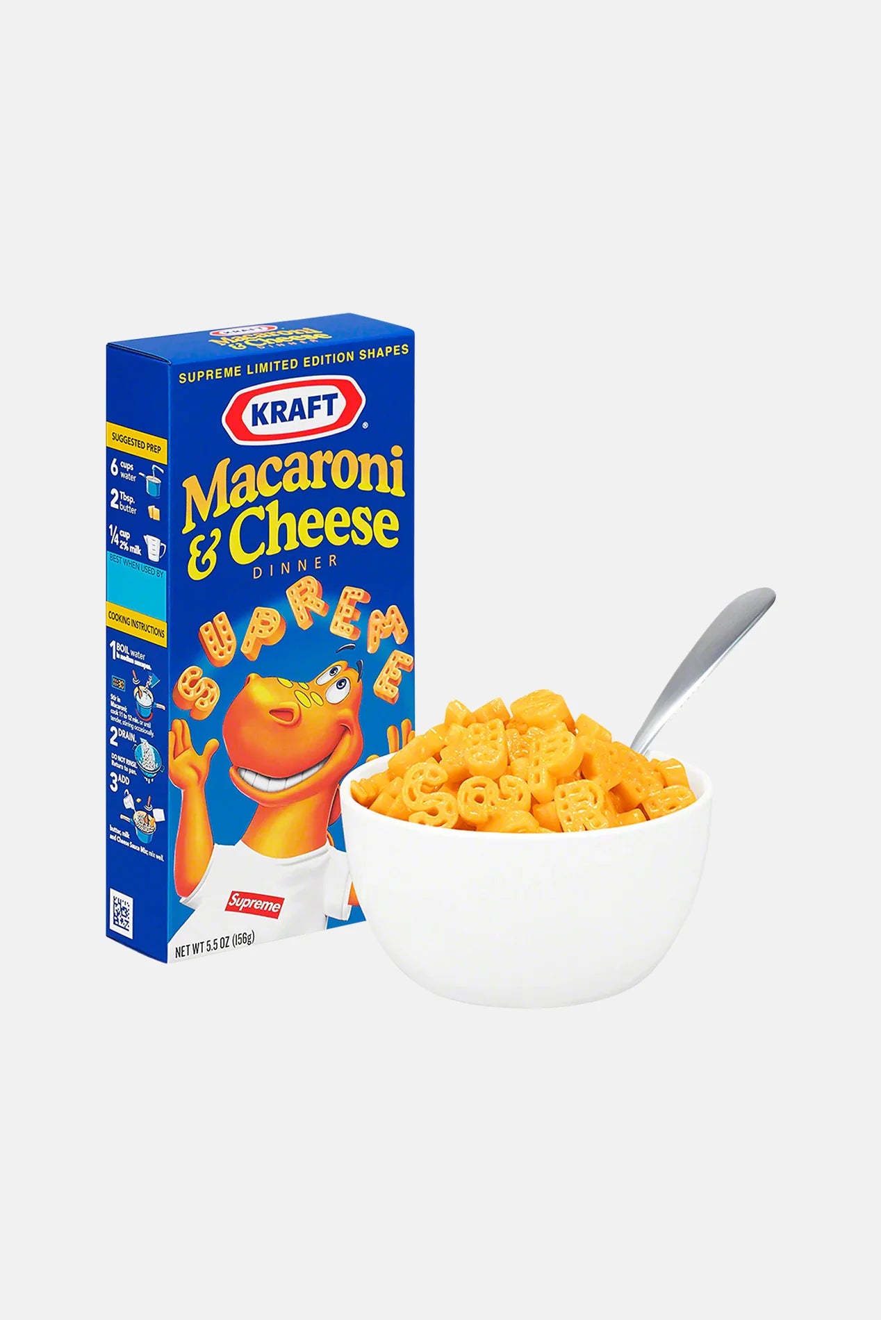 Supreme x Kraft Macaroni & Cheese (DISPLAY ONLY)