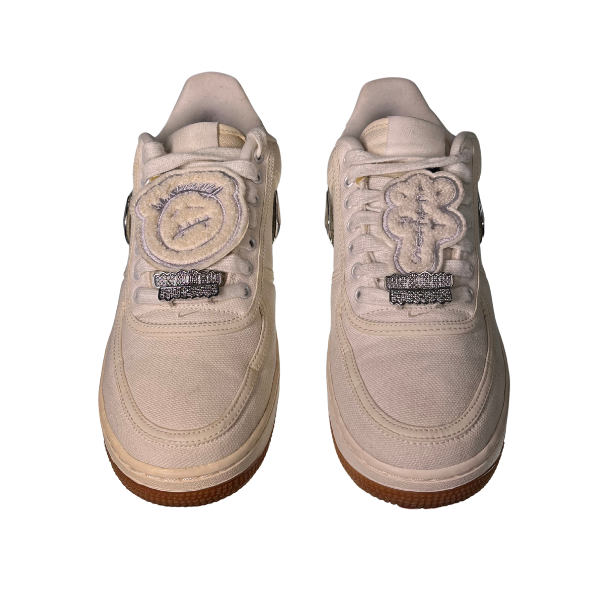 (USED) Travis Scott x Air Force 1 "Sail"