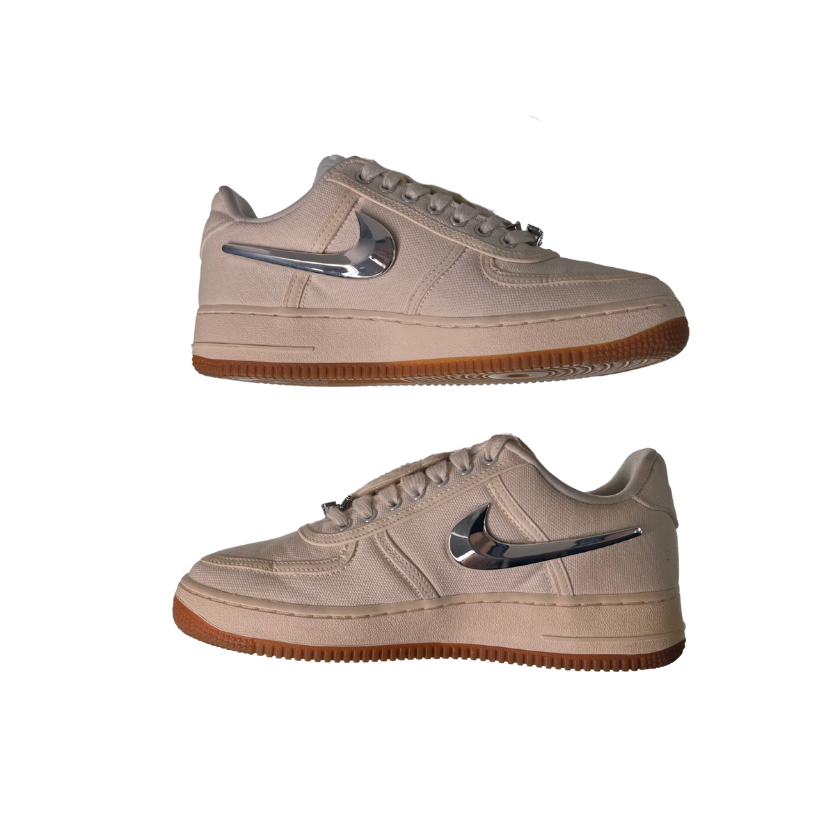 (USED) Travis Scott x Air Force 1 "Sail"