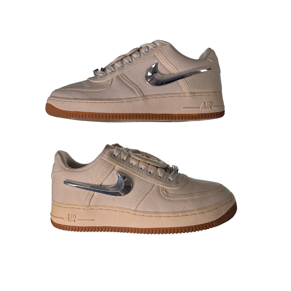 (USED) Travis Scott x Air Force 1 "Sail"