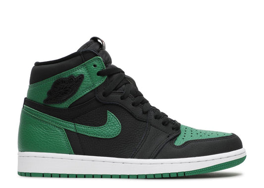 (USED) *No Box* Air Jordan 1 Retro High Pine Green Black