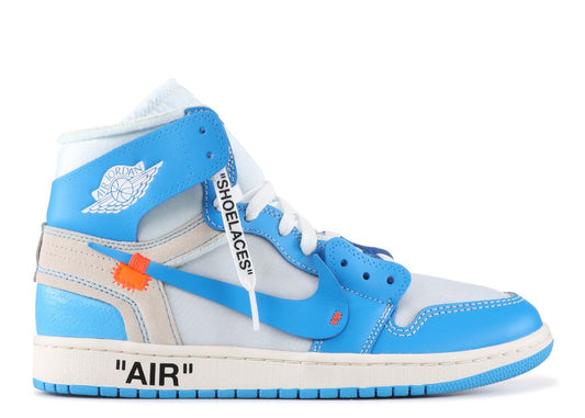 Air Jordan 1 Retro High Off-White University Blue (No Plastic Paper)