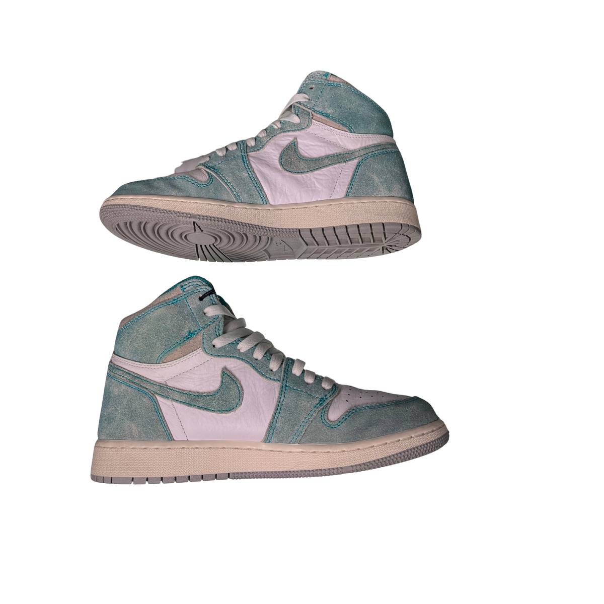 (USED) Air Jordan 1 Retro High OG "Turbo Green" (GS)