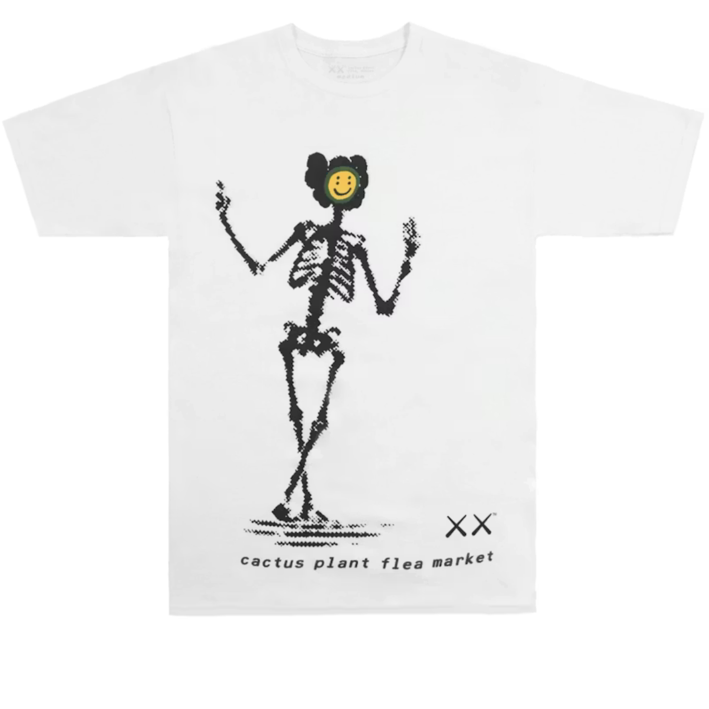 KAWS x Cactus Plant Flea Market Tee (White)