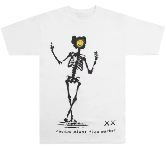 KAWS x Cactus Plant Flea Market Tee (White)