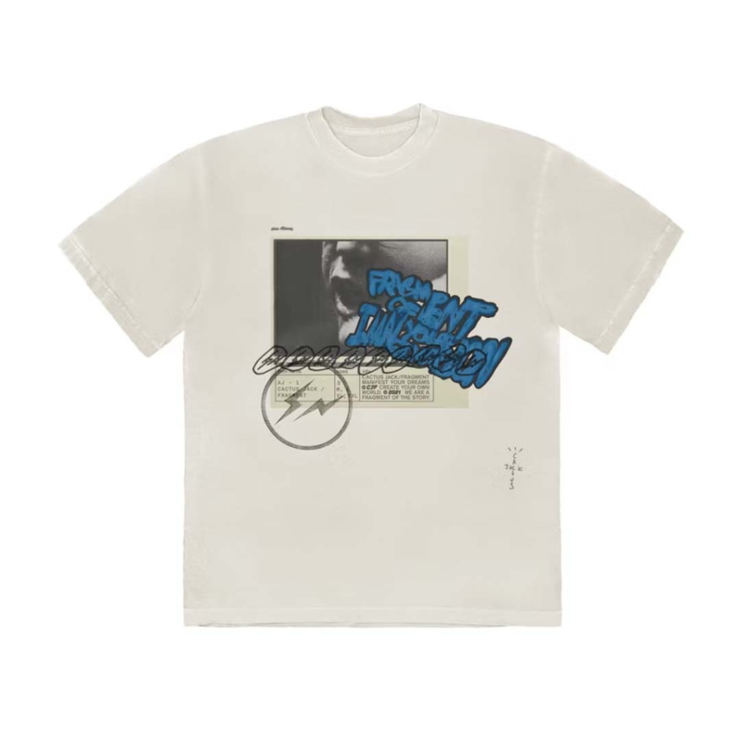Travis Scott Cactus Jack For Fragment Manifest Tee (White)