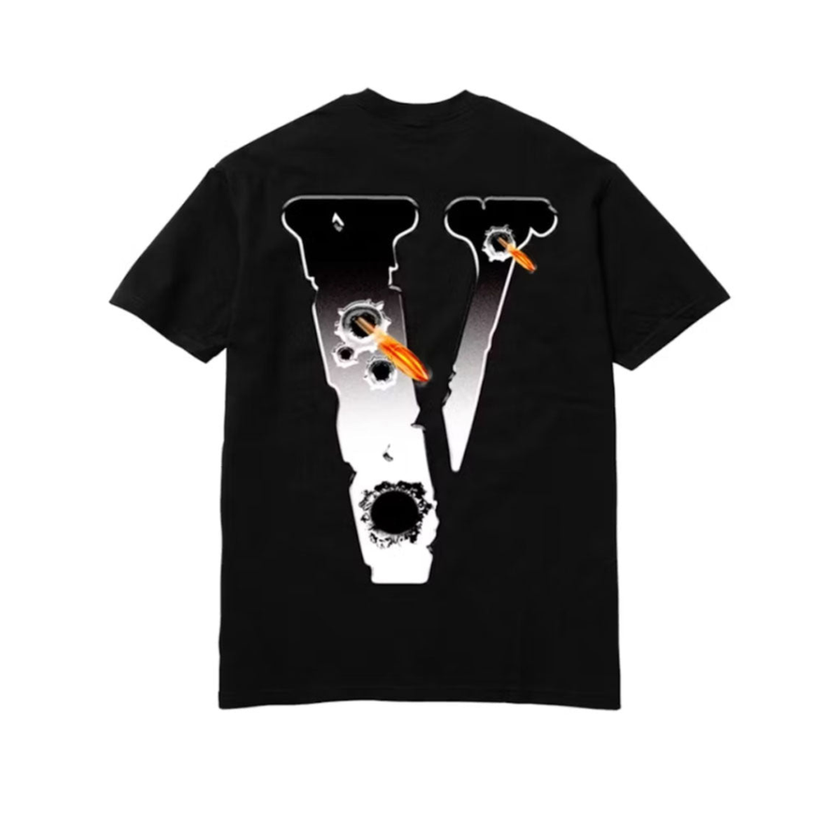 Vlone x Pop Smoke "Hawk Em" Tee (Black)