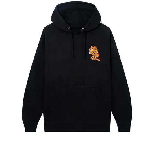 Anti Social Social Club "Quest For Love" Hoodie (Black)