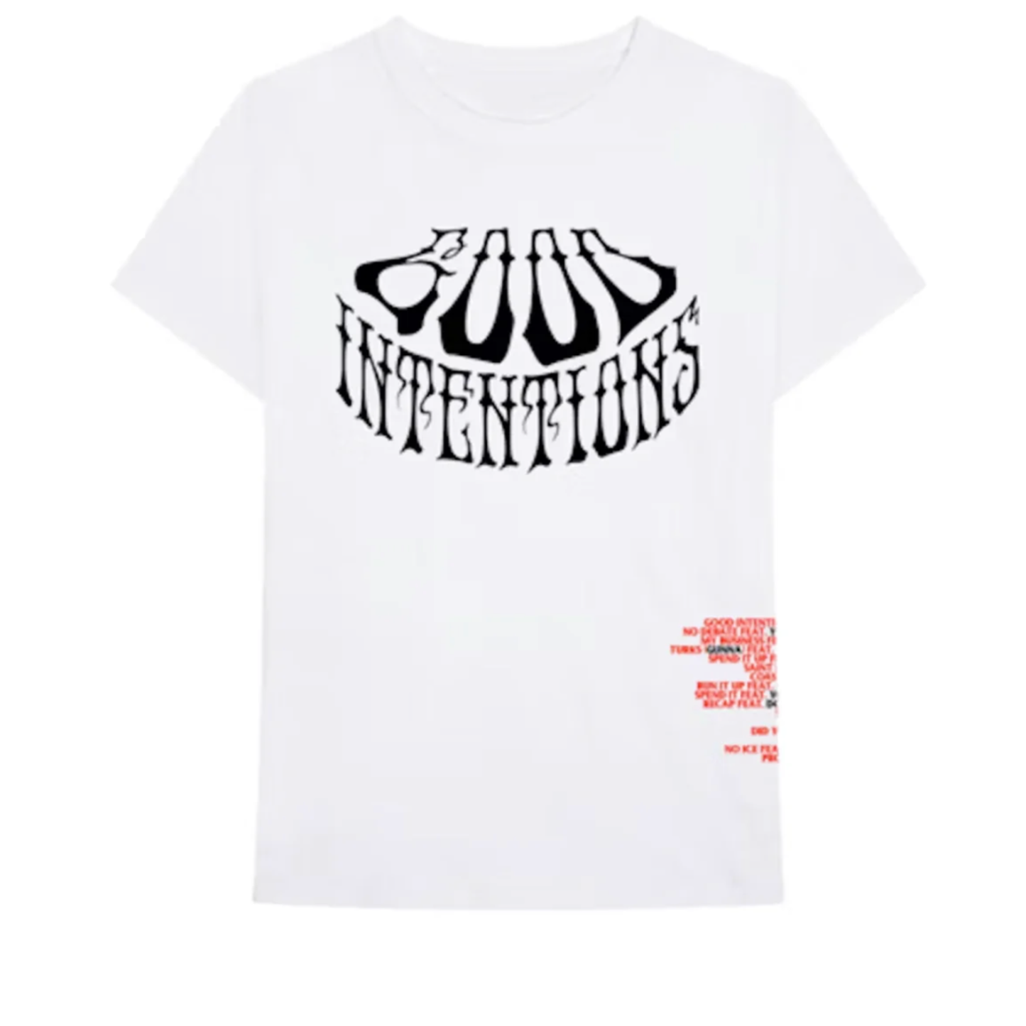 VLONE x NAV "Good Intentions" Tee (White/Black)