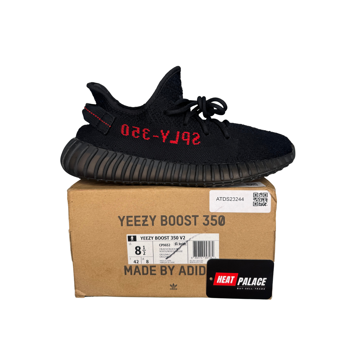 (USED) Adidas Yeezy Boost 350 V2 "Bred"
