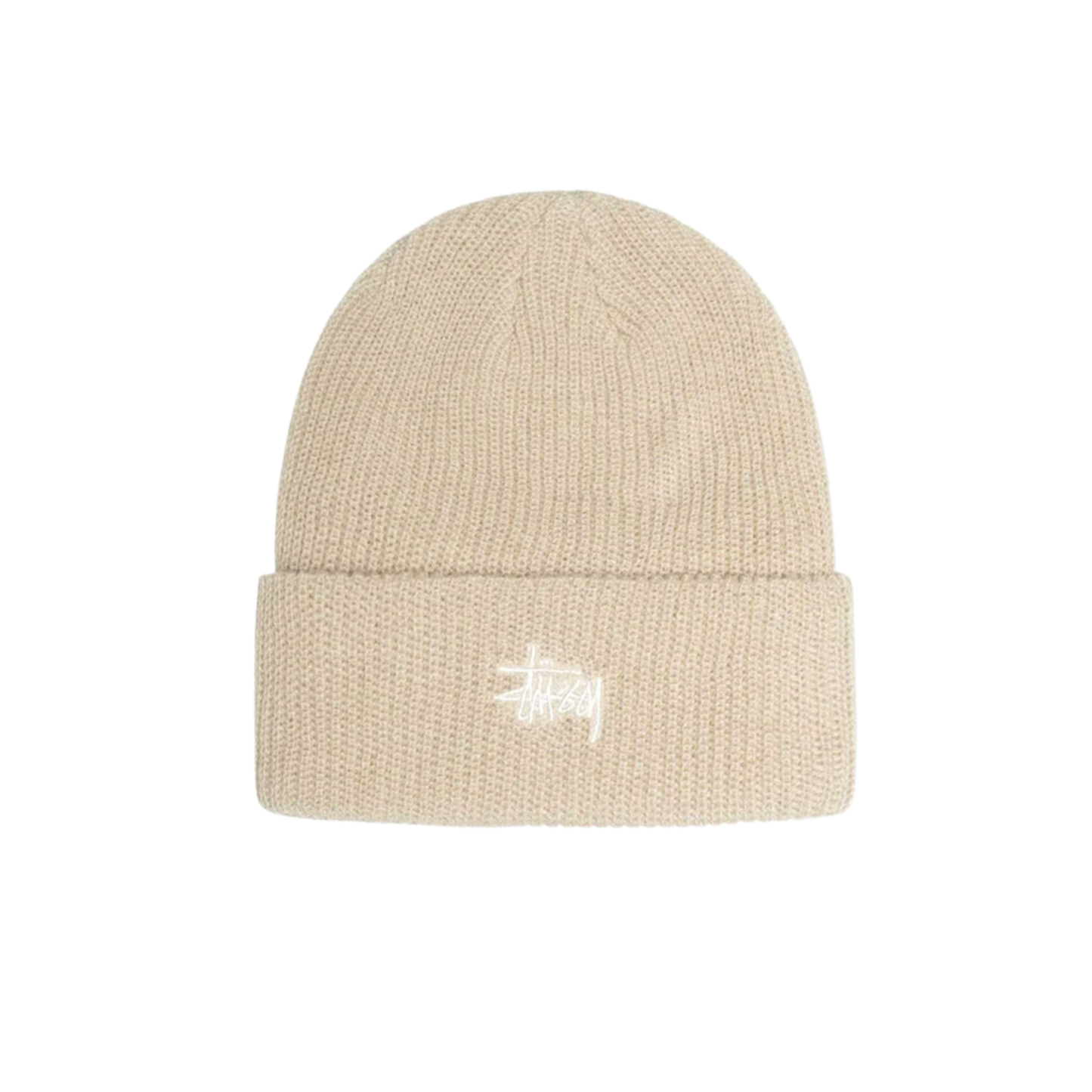 Stussy Basic Cuff Beanie (Beige)