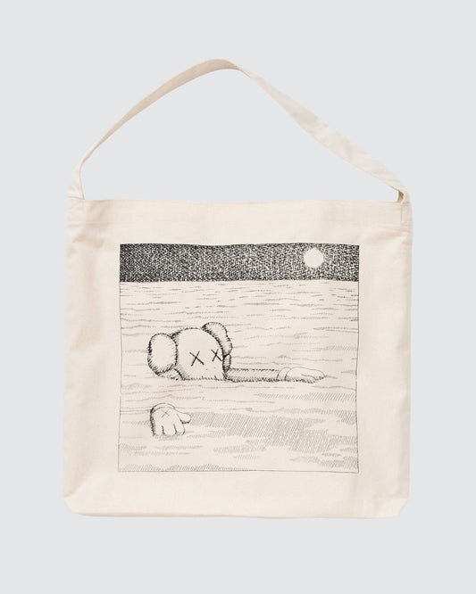 KAWS x Uniqlo Artbook Cover Tote Bag