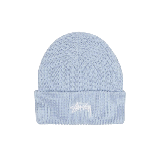 Stussy Basic Cuff Beanie (Light Blue)