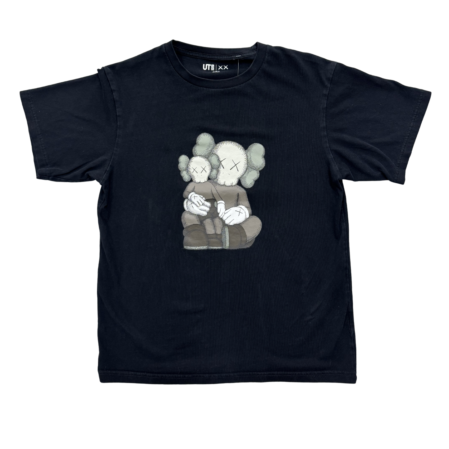 (USED) KAWS x Uniqlo Kids T-shirt (Black)