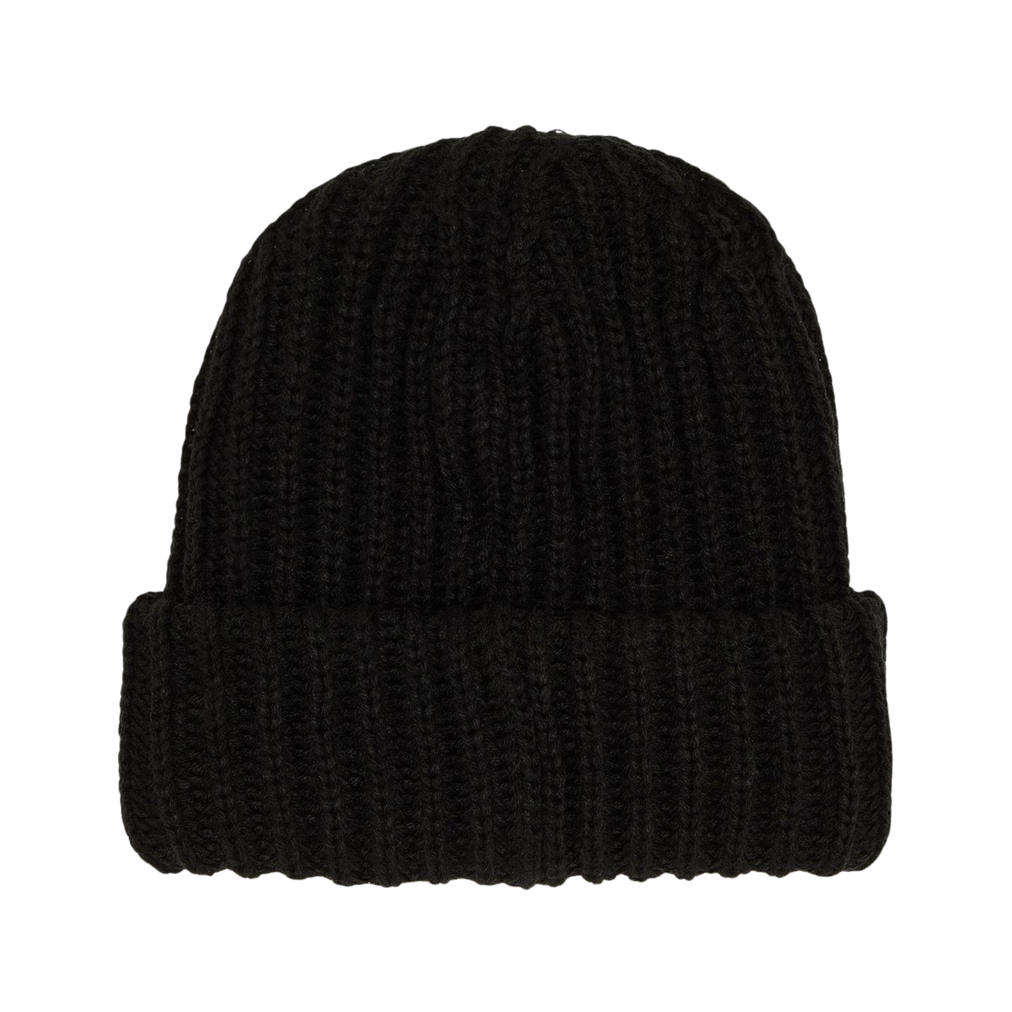 Supreme Classic Logo Chunky Ribbed Beanie (Black)