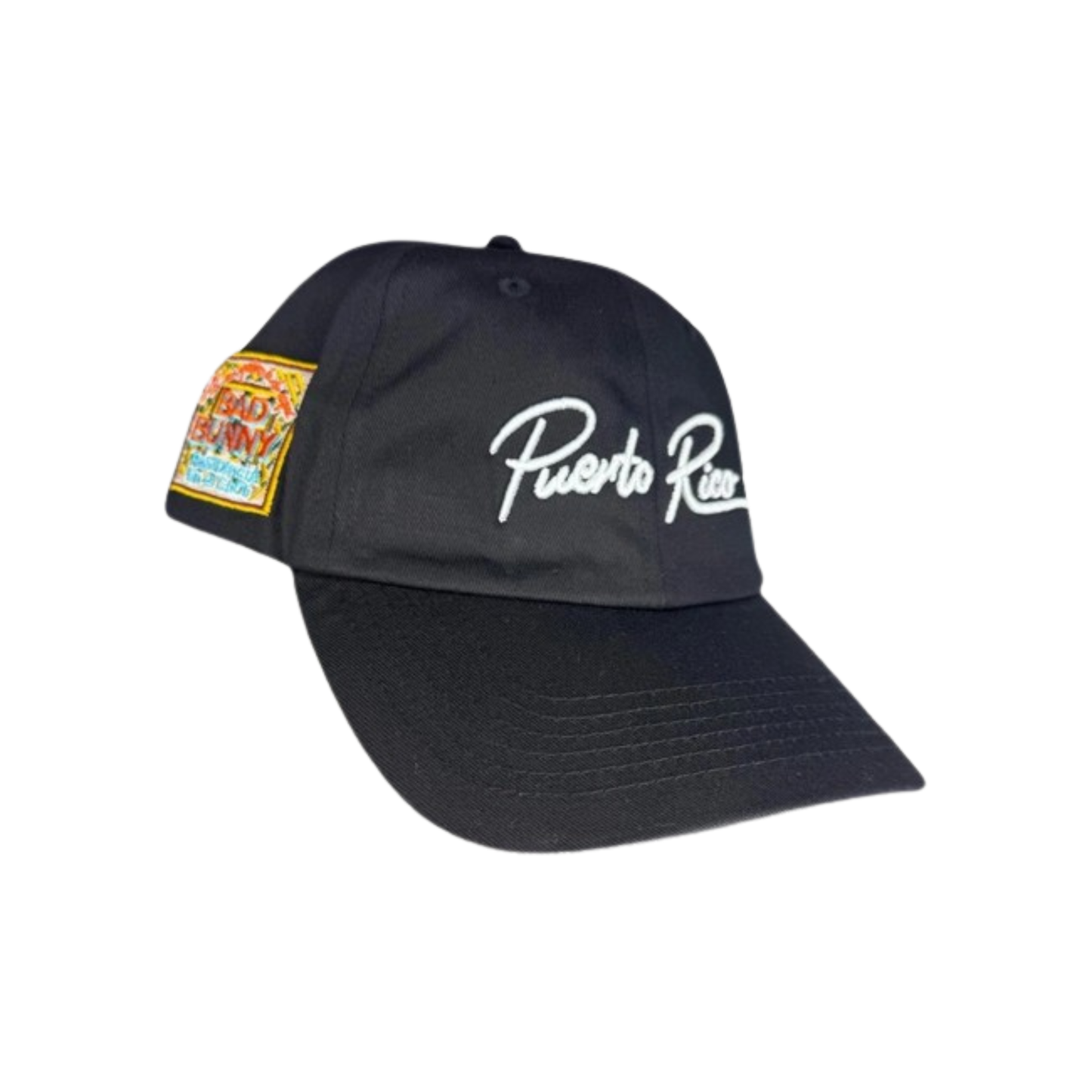 Bad Bunny DTMF Puerto Rico Dad Hat (Black)