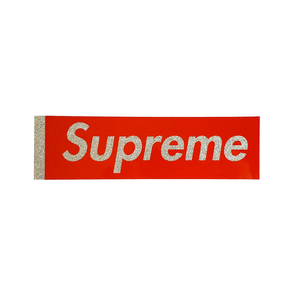 Supreme Glitter Box Logo Sticker