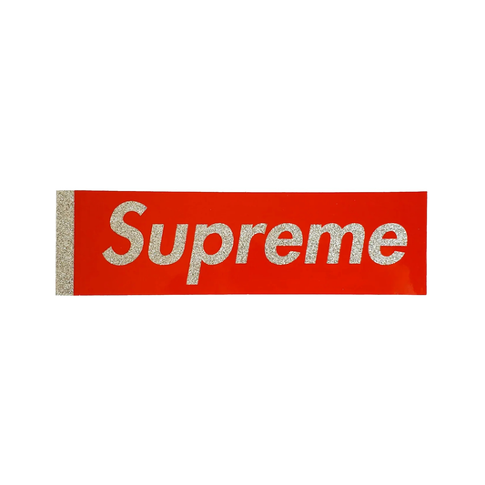 Supreme Glitter Box Logo Sticker