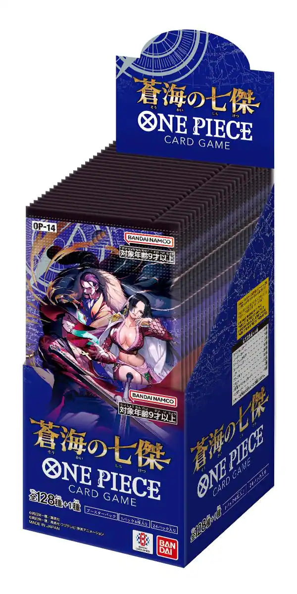 Bandai - One Piece Card Game Japanese The Seven Warlords of the Sea Booster Box