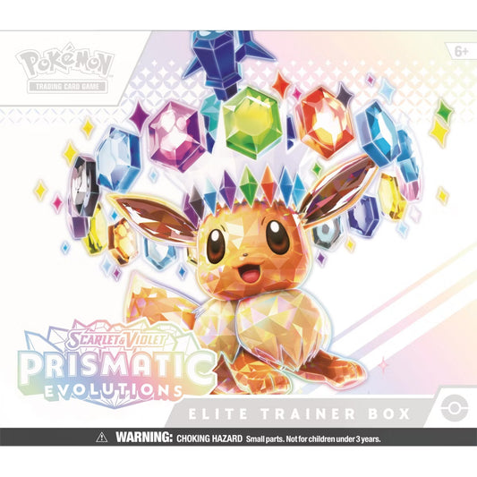 Pokemon TCG: Scarlet & Violet—Prismatic Evolutions Elite Trainer Box