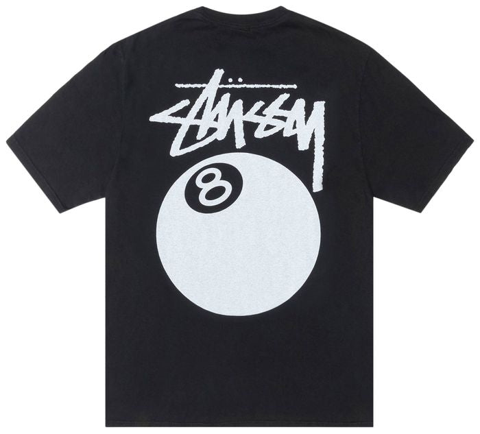 Stussy "8 Ball" Tee (Black/White)