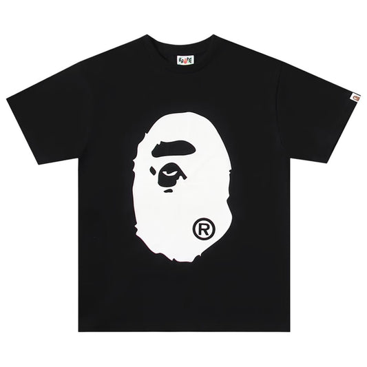 Bape By Bathing Ape "Bicolor Big Ape Head" Tee (Black/White)