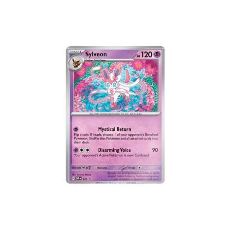 Pokémon Trading Card Game: Scarlet & Violet—Prismatic Evolutions Tech Sticker Collection Sylveon