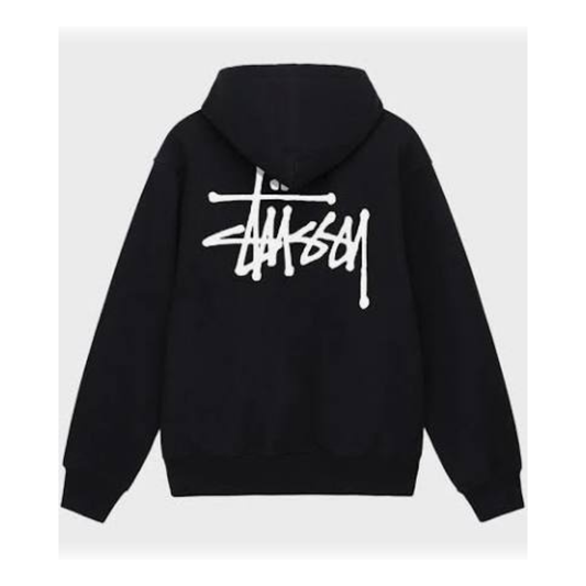 Stussy Basic Hoodie Black