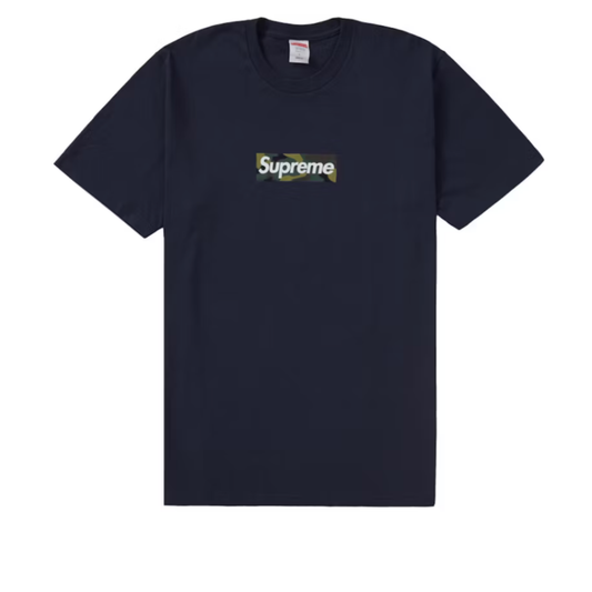 Supreme Box Logo Tee (FW23) (Navy)